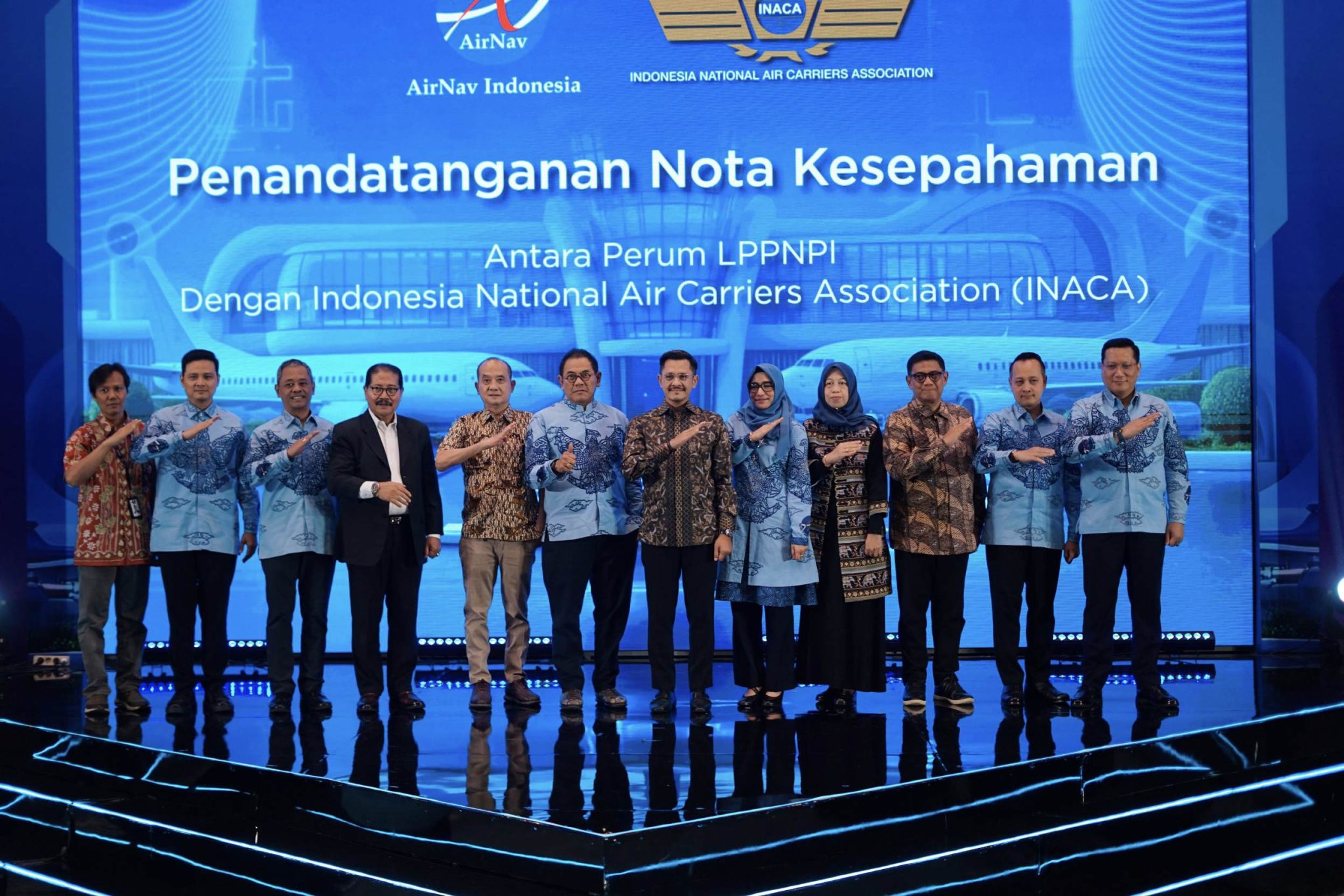 MoU INACA dengan AirNav Indonesia untuk Meningkatkan Keselamatan ...