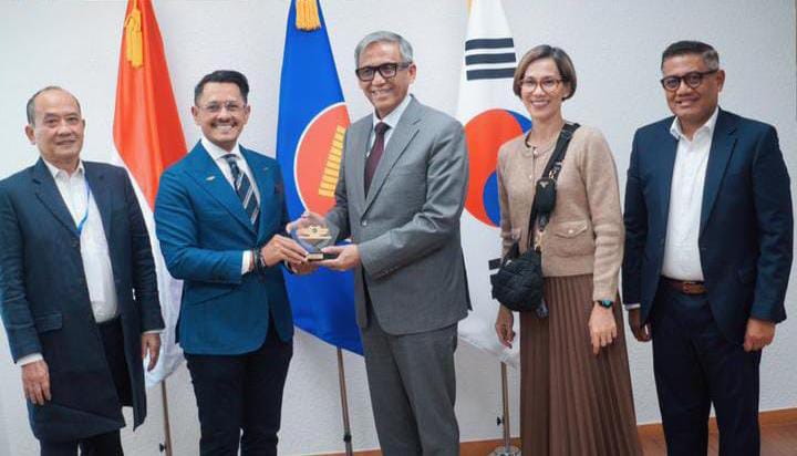 INACA Berkunjung Ke Kedutaan Besar Indonesia di Korea Selatan