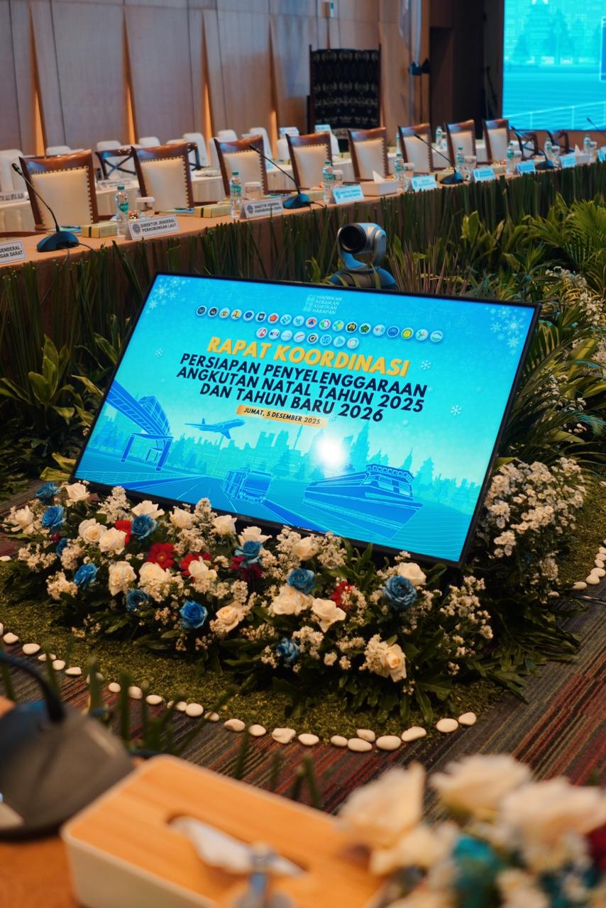 Rapat Koordinasi Persiapan Angkutan Nataru 2025/2026