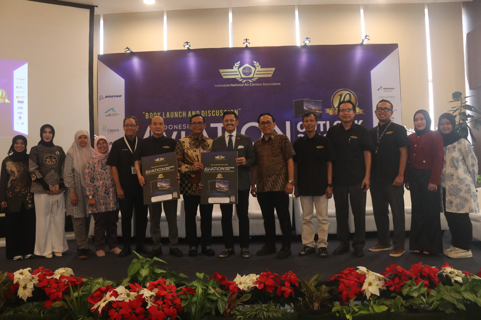INACA Launching Dan Diskusi Buku Indonesia Aviation Outlook 2026