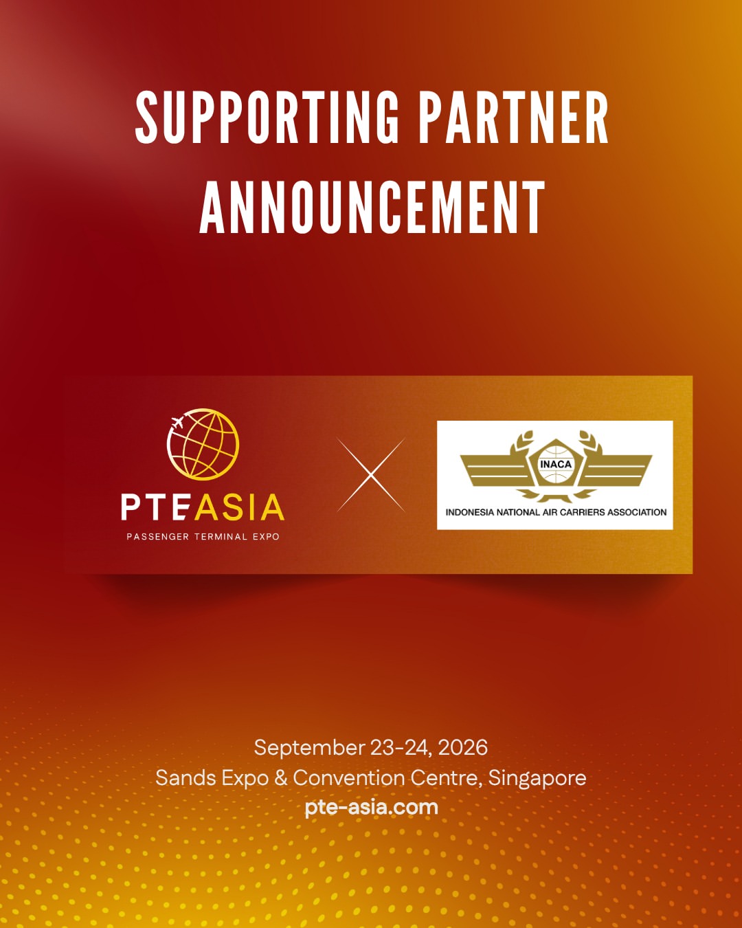 INACA Resmi Menjadi Supporting Partner Passenger Terminal Expo Asia 2026