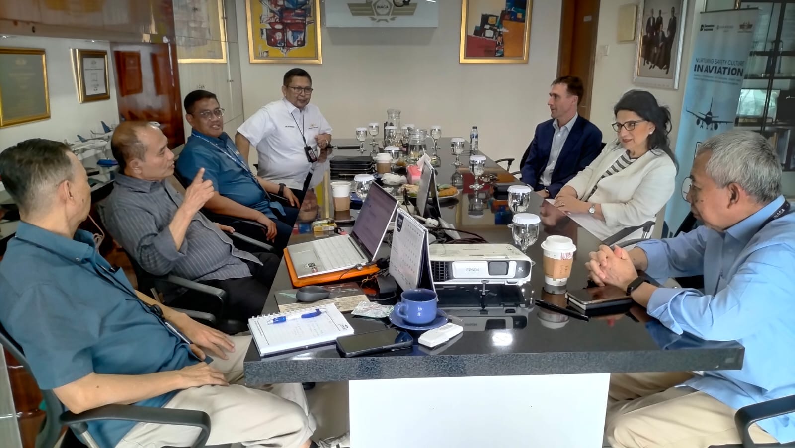 INACA Menerima Kunjungan dari New South Wales University, Sydney