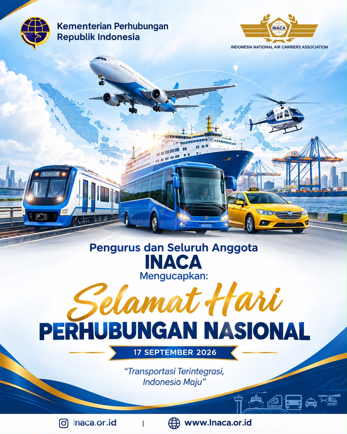 Selamat Hari Perhubungan Nasional 2026: Transportasi Terintegrasi, Indonesia Maju