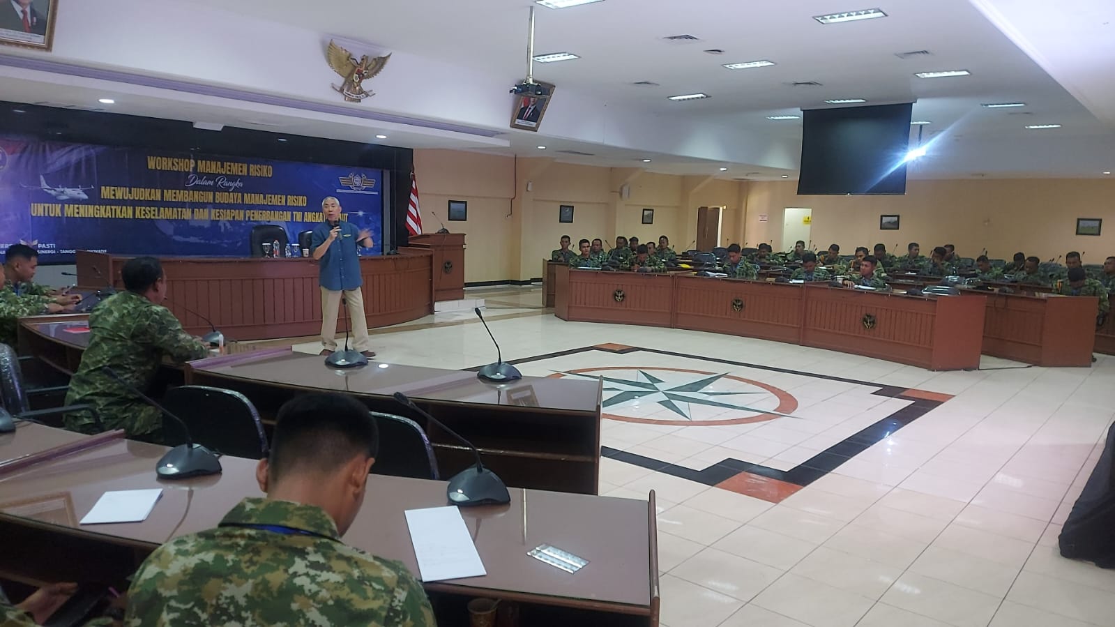INACA Perkuat Budaya Keselamatan di Pusat Penerbangan TNI Angkatan Laut Surabaya